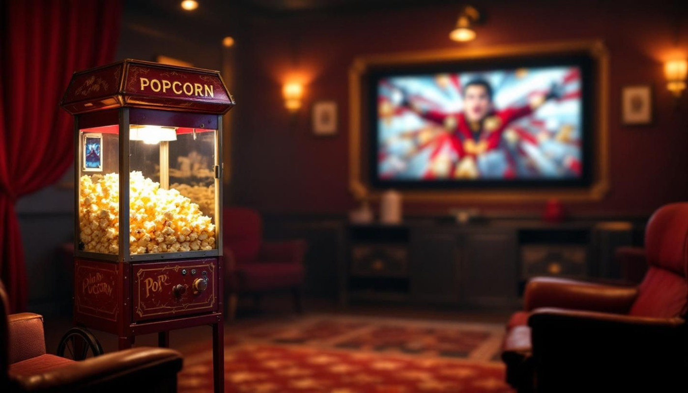 Maximisez vos soirées film avec le choix parfait de machine à popcorn