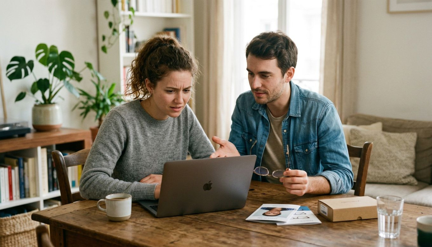 Pourquoi les clients hésitent encore à acheter leurs lunettes en ligne